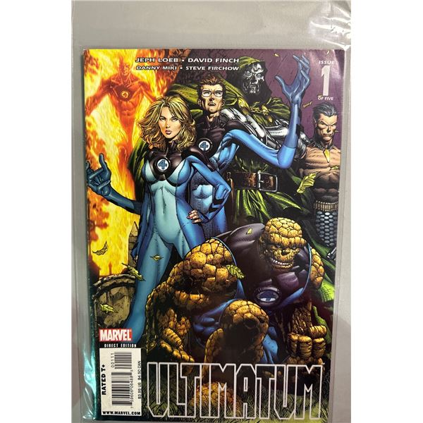 Ultimatum #1 (Marvel, 2008) Jeph Loeb & David Finch, Direct Edition