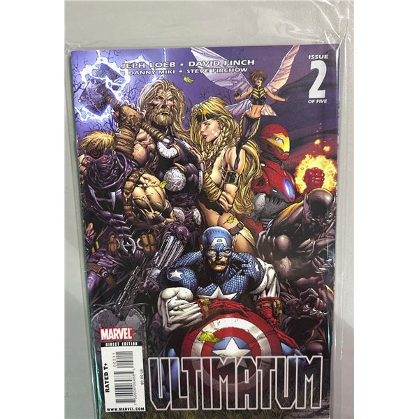 Ultimatum #2 (Marvel, 2008) Direct Edition by Jeph Loeb & David Finch