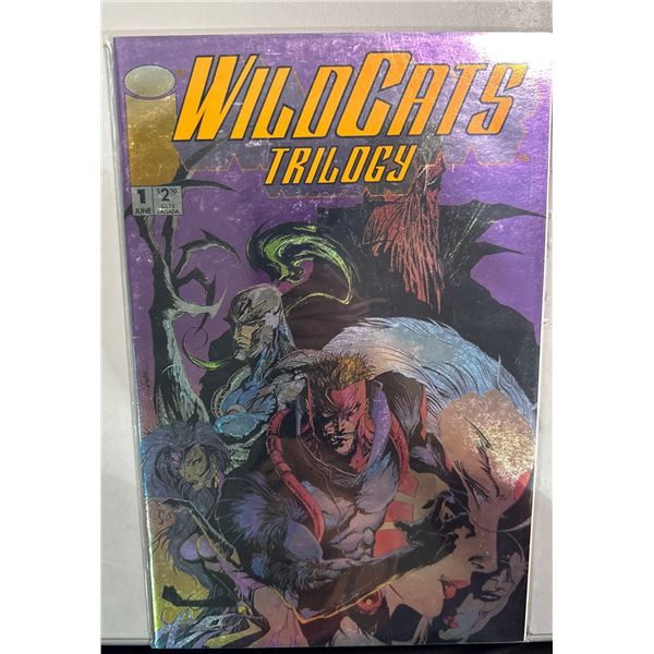 Wildcats Trilogy #1 (1993) & Genesis #0 (1993) Comic Book Image/Malibu