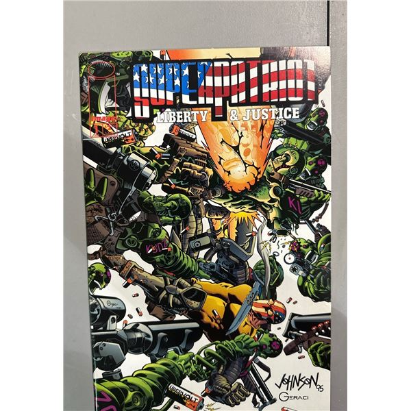 Superpatriot: Liberty & Justice #1 (Image Comics, 1995) Johnson & Geraci