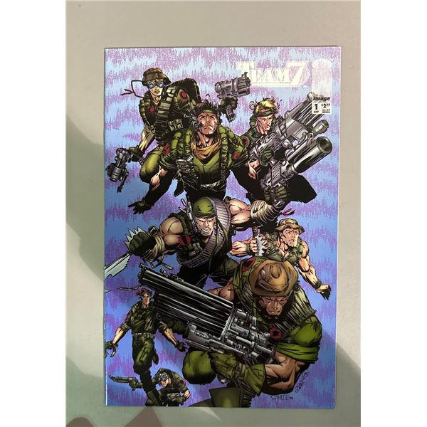 Team 7 #1 (Image Comics, 1994) Guest Starring Grifter, Backlash, and Dane