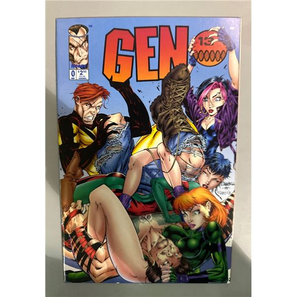 Gen 13 #0 (Image Comics, 1994) J. Scott Campbell Art & Cover
