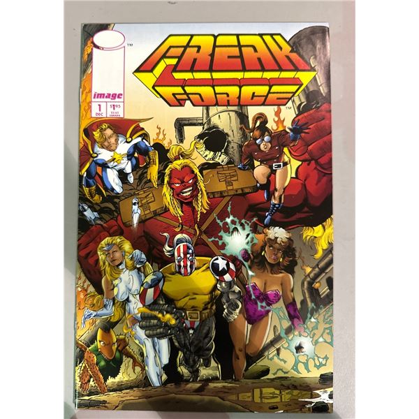Freak Force #1 (Image Comics, December 1993) Comic Book