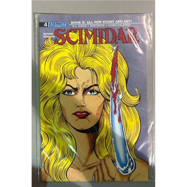 Scimidar #4 Book II (Eternity Comics, 1989) Mature Readers R.A. Jones
