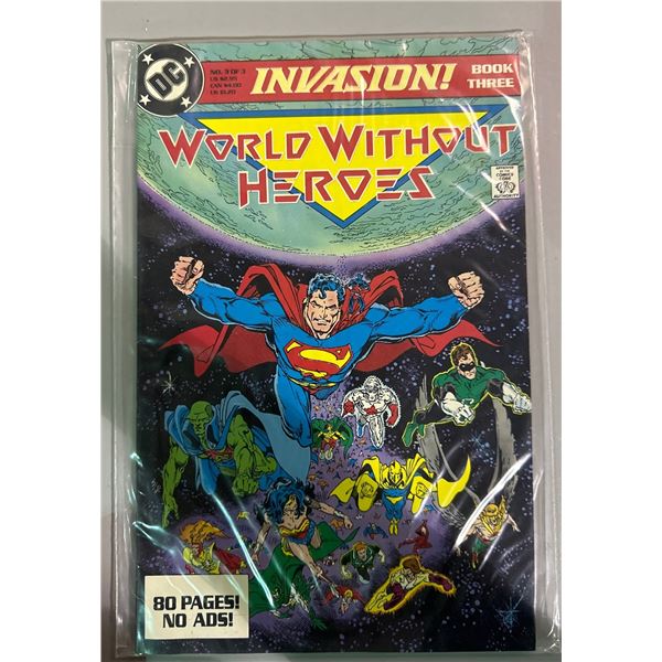 Invasion! #3 (DC, 1989) World Without Heroes - McFarlane & Sears Art