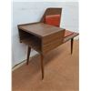 Image 2 : * MCM Wooden Telephone Table (1 Leg Needs Tightening) - 34x17x31" - Cannot Ship