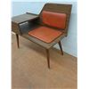 Image 3 : * MCM Wooden Telephone Table (1 Leg Needs Tightening) - 34x17x31" - Cannot Ship