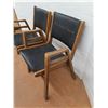 Image 5 : * (2) MCM Wooden Adult Size Stack Chairs - Some Damage - Pickup Only