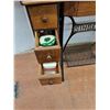Image 3 : *Antique Singer Sewing Machine Table w/Contents - 36x17x30" Closed - Cannot Ship