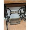 Image 4 : *Antique Singer Sewing Machine Table w/Contents - 36x17x30" Closed - Cannot Ship