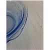 Image 3 : Vintage Federal Glass "Madrid Pattern" 10" Bowl - 1 Chip