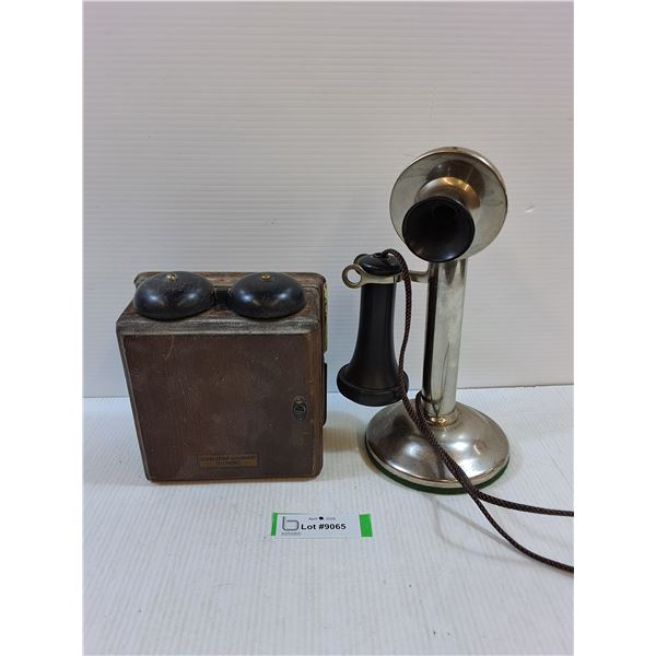 Western Electric Company Telephone, Sask Gov't Bell Box