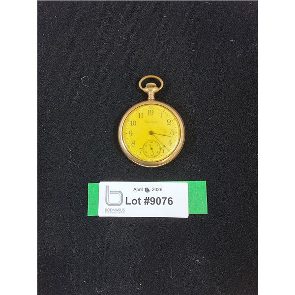 Waltham 17 Jewel Gold-filled Pocket Watch-not running