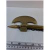 Image 3 : Decorative Brass Battle Axe