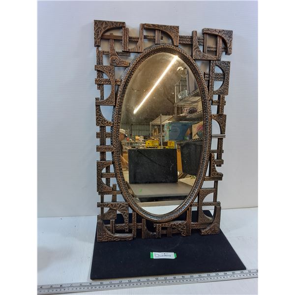 Coppercraft Guild Plastic- framed Mirror-27"x7"-Cannot Ship