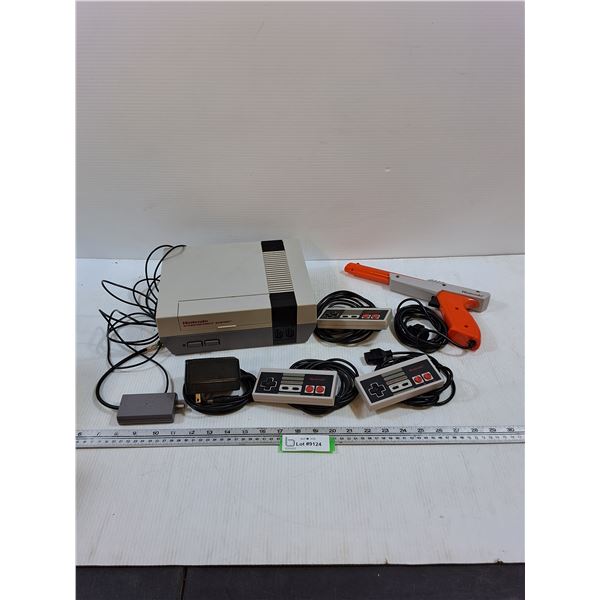 Nintendo Game Console with (3) Controllers, Gun-Cannot Guarantee Authenticity