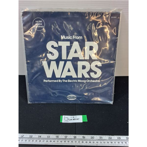 Music From Star Wars by Electric Moog Orchestra Record