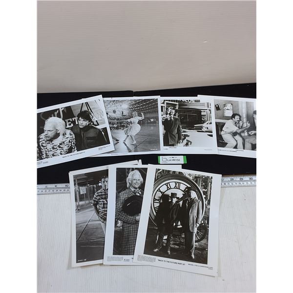 (7) 8x10 Glossy Movie Photos-Back to Future, Cadillac Man, Misc
