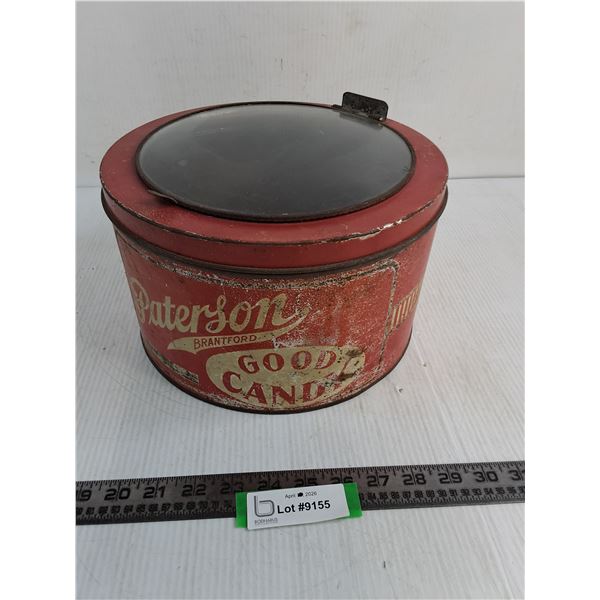 Vintage Paterson "Good Candy" Tin