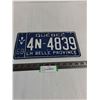 Image 1 : 1968 Quebec License Plate