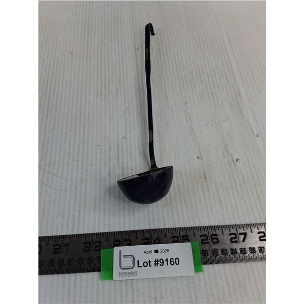 Vintage Enameled Soup Ladle