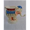 Image 2 : Vintage "Sylvester" Play-N-Save White Elephant Coin Bank - Tested, Missing Bottom Cap