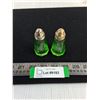 Image 1 : Vintage Uranium Glass Salt & Pepper Shakers
