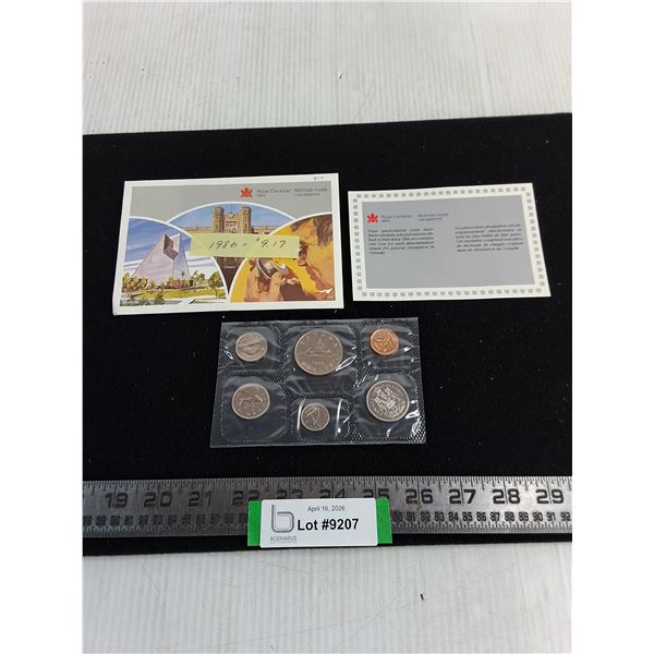 1986 Uncirculated Canadian Coins