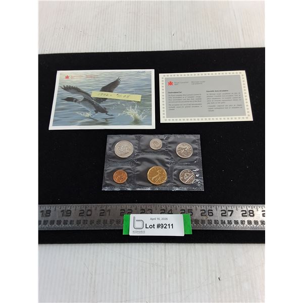 1992 Uncirculated Canadian Coins
