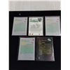 Image 2 : (5) CFL Autographed Roughrider Cards - Unauthenticated