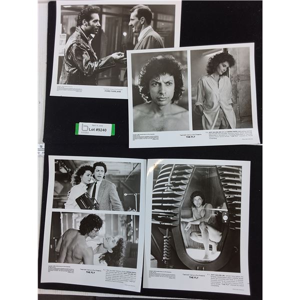 (4) 8x10 Glossy Movie Photos-The Fly, Ford Fairlane