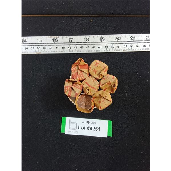 (7) Rolls Canadian Pennies