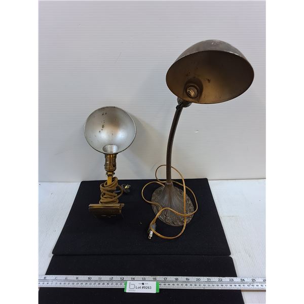 Clip-on Lamp-not working, Desk Lamp-working - PICK UP