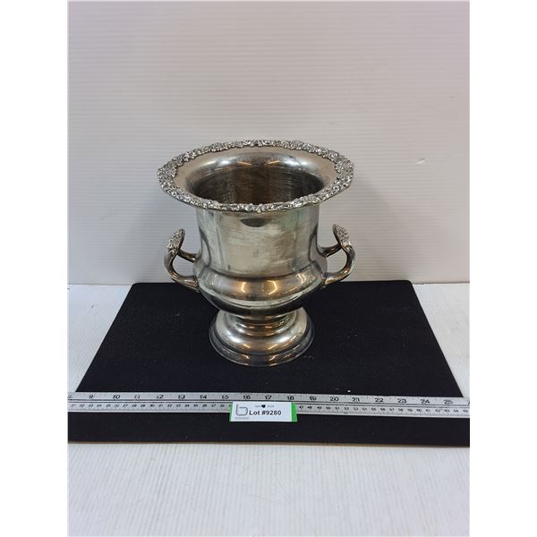 Silver Plated Wine Chiller Bucket