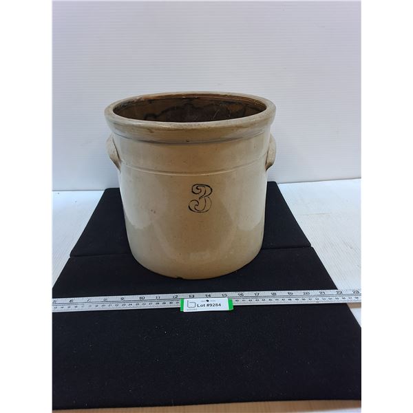 3 gallon Crock-some cracks