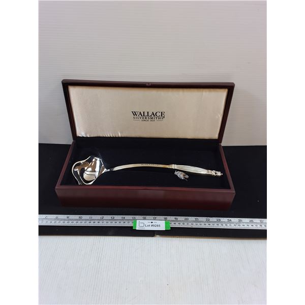 Wallace Silversmiths Silverplated Danish Punch Ladle in Storage/Display Box