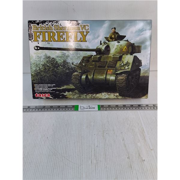 Tasca 1:35 British Sherman VC Firefly--new unopened model kit