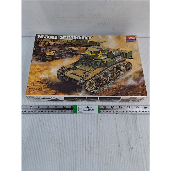 Academy 1:35 M3A1 Stuart Light Tank-new unopened model kit