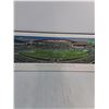 Image 4 : Framed Panoramic Photograph Featuring Inaugural Game at New Mosaic Stadium-40"x14" -PU