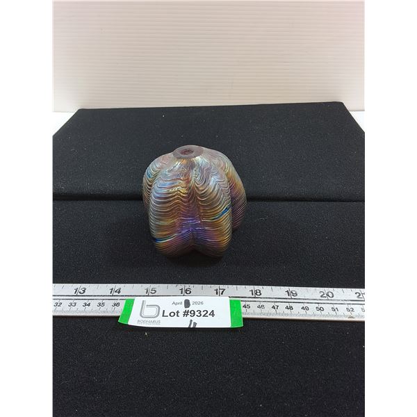 R. Held Art Glass Piece 3.5" tall