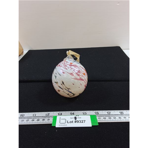 Hand-blown Glass Ornament