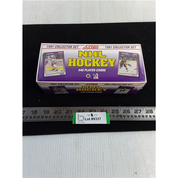 Sealed Box of Score 1991 NHL Collector Cards - Unauthenticated