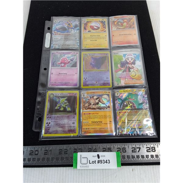 (9) Pokemon Collector Cards- Unauthenticated