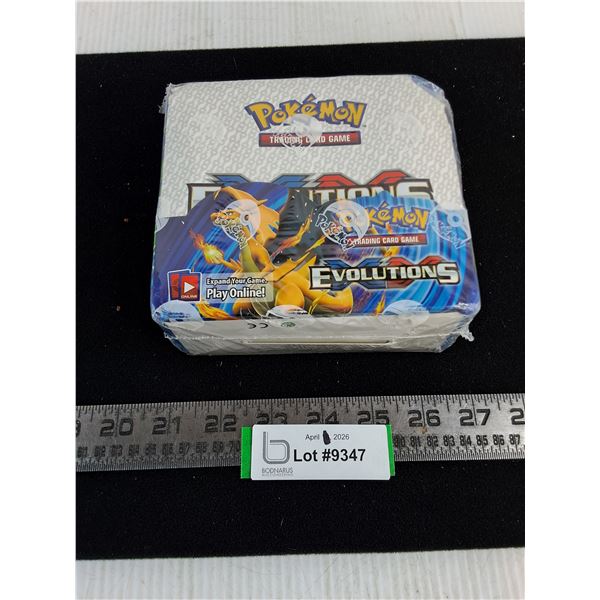 Sealed Box of Pokemon "Evolutions" Collector Game Cards - Unauthenticated
