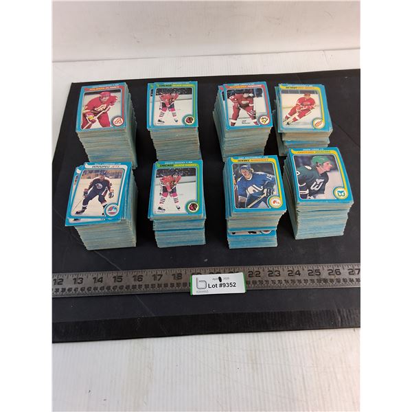 Large Quantity of OPC Late 1970's NHL Collector Cards - Unauthenticated
