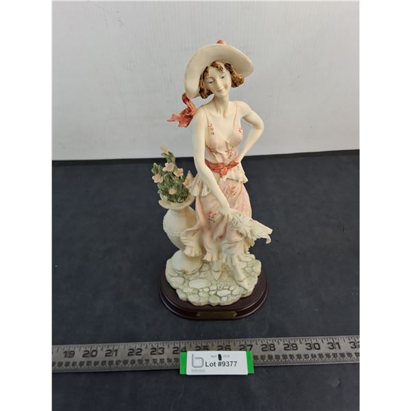 Armani "Prince Collection" Porcelain Woman Figurine - 12" Tall