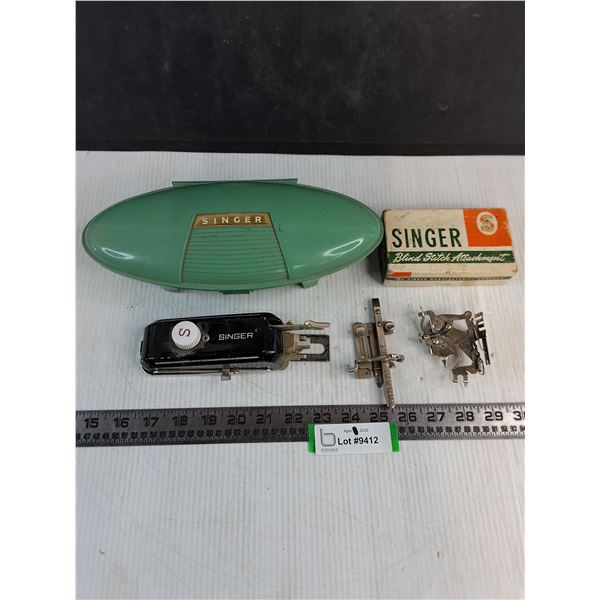 Vintage Singer Sewing Machine Parts & Attachments