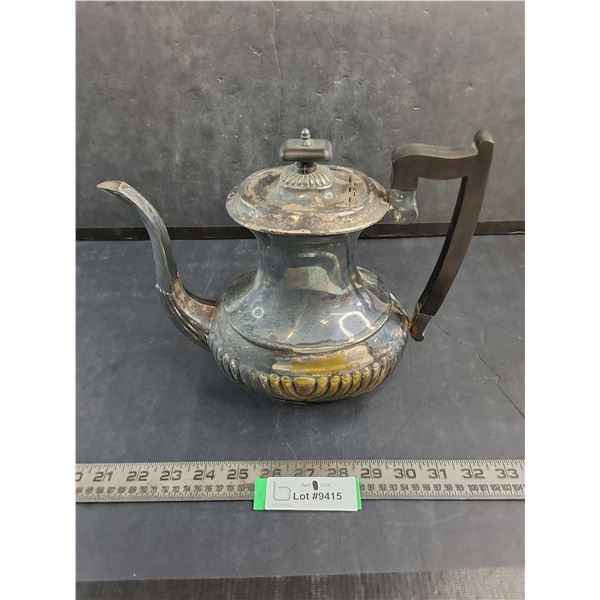 Vintage MR Viking Plate Silver-Plated Tea Pot - As is