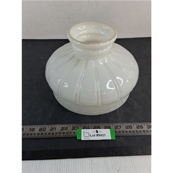 Vintage 10" Light Fixture Glass