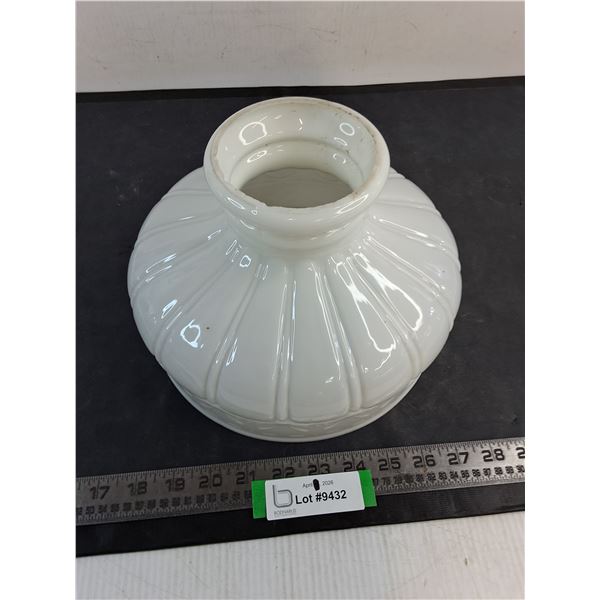 Vintage 10" Light Fixture Glass